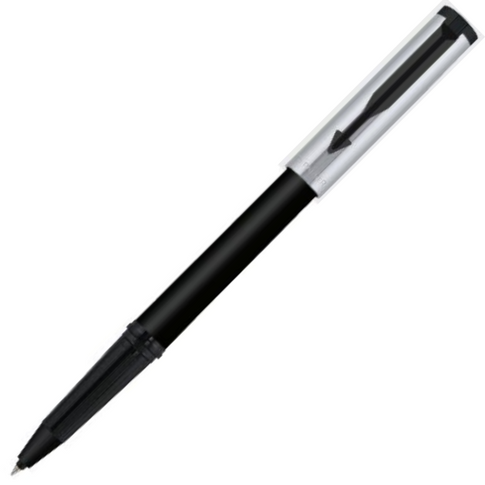 Parker Beta Premium Roller Pen - Black Silver