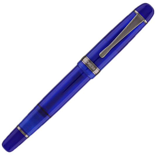 Opus 88 Jazz Transparent Blue Fountain Pen