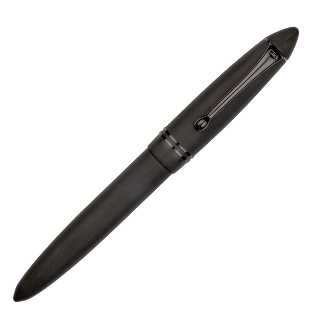 Click Yen Ebonite Fountain Pen Matt Black