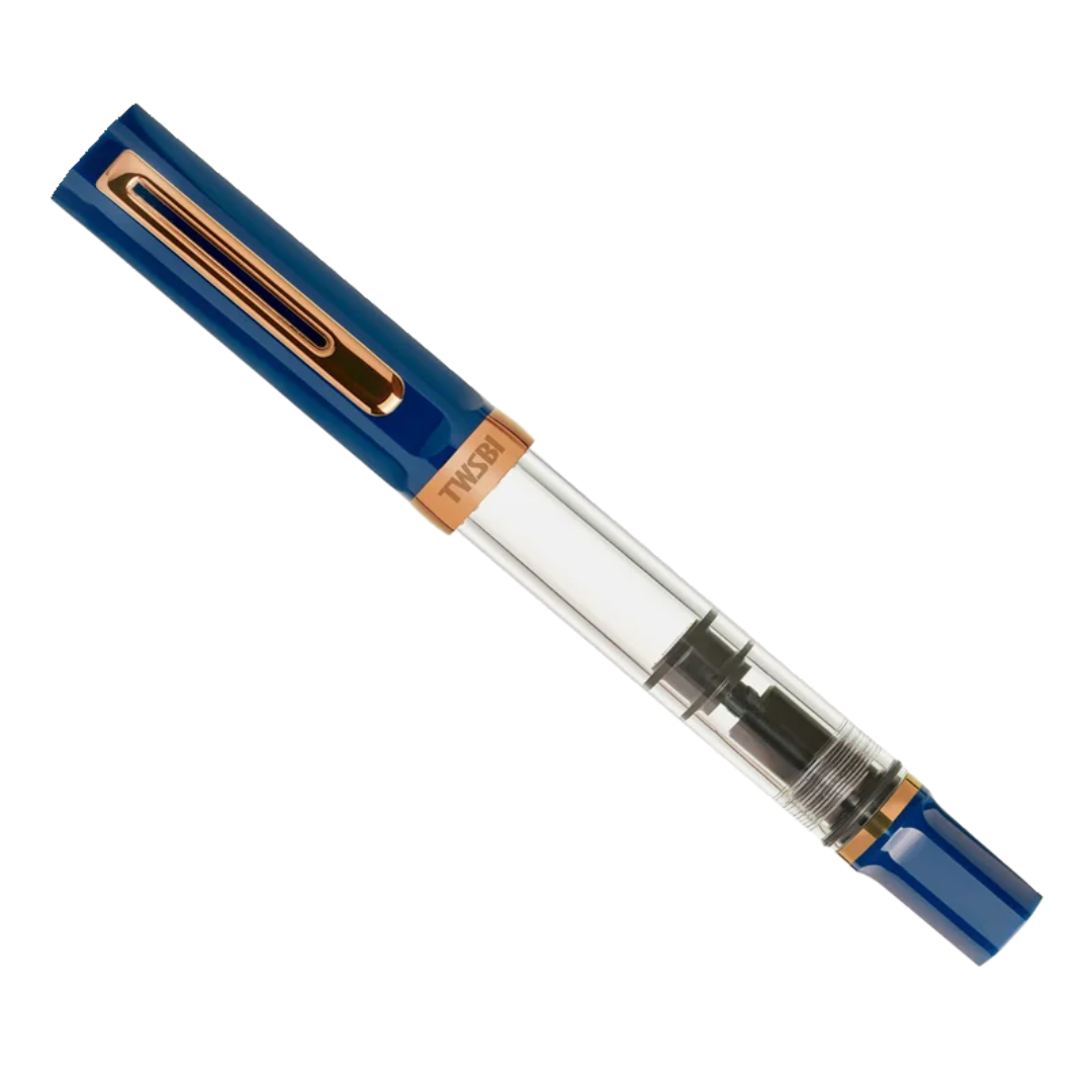 Twsbi Eco Blue Bronze Fountain Pen
