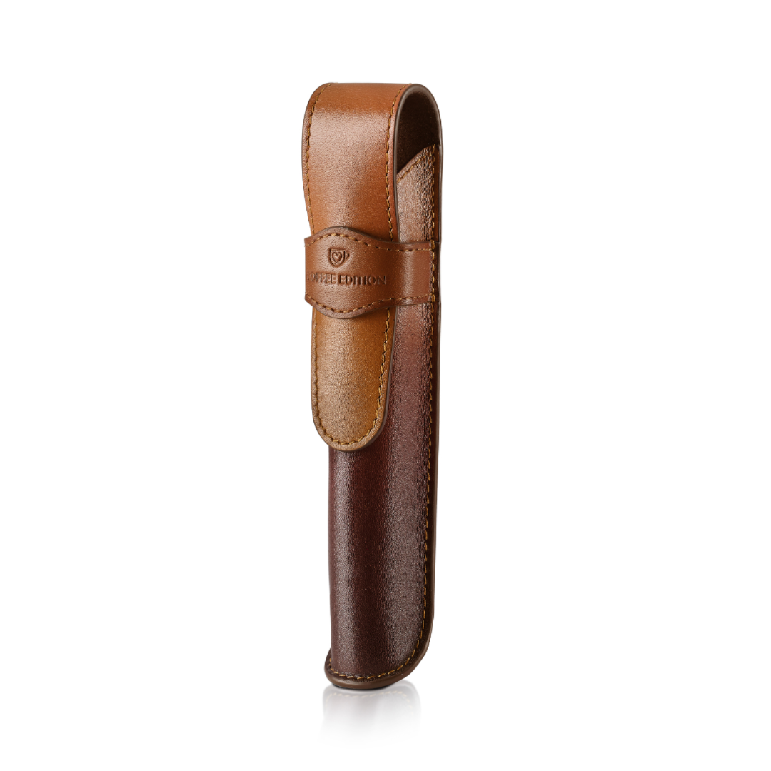 Sheaffer Coffee Edition Leather Single Pen Pouch