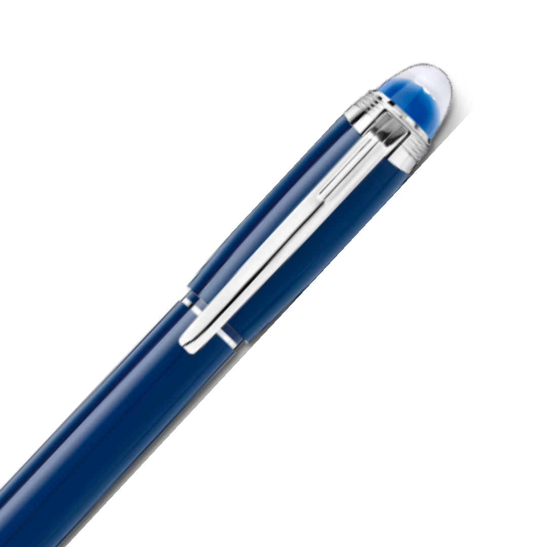 Mont Blanc Starwalker Blue Planet Precious Resin Fineliner Pen