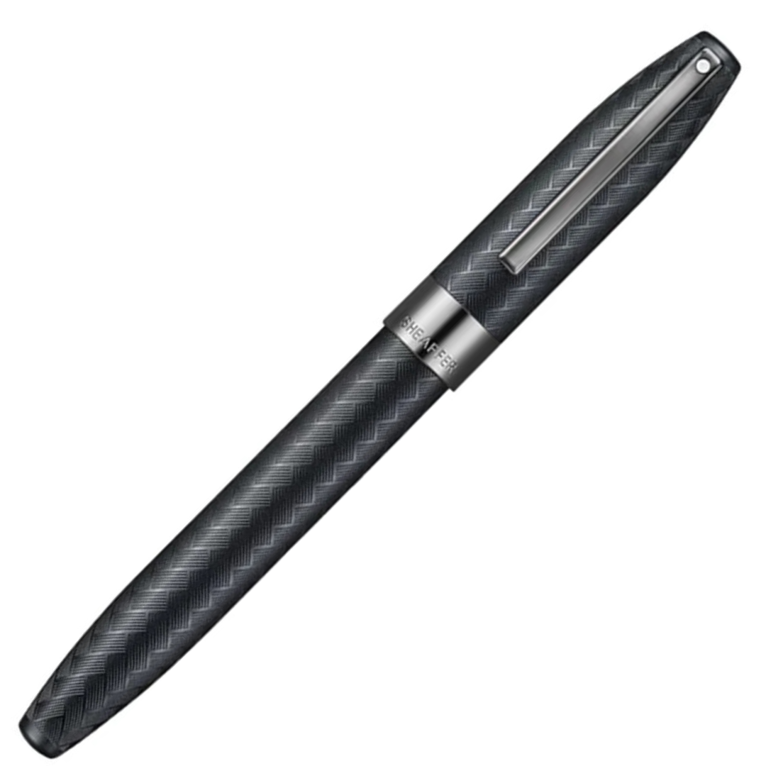 Shreaffer Legacy Chevron Matt Black PVD Roller Pen