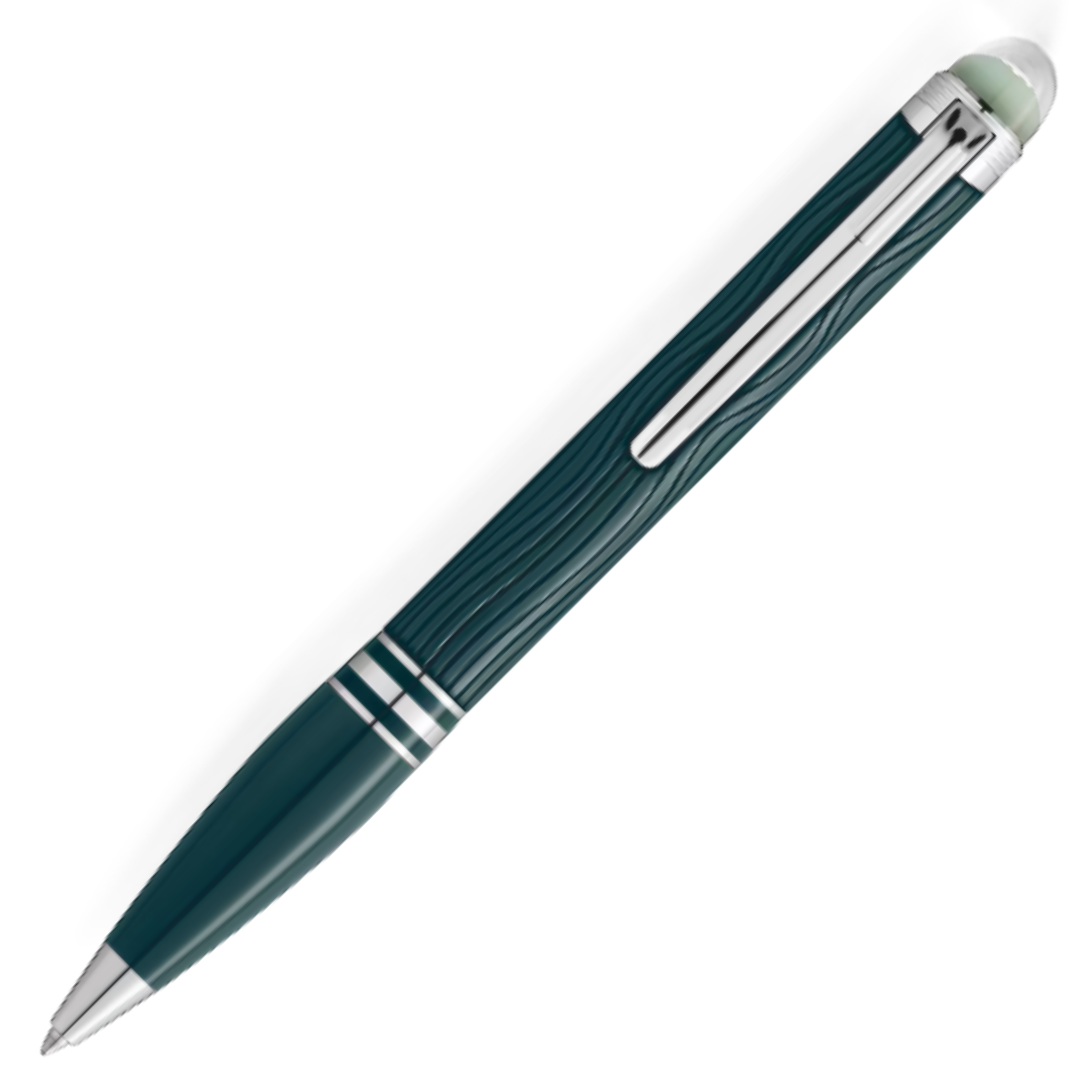 Mont Blanc Starwalker Polar Green Precious Resin Ballpoint Pen