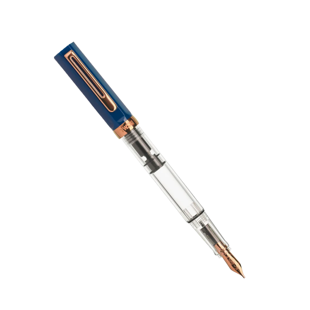 Twsbi Eco Blue Bronze Fountain Pen