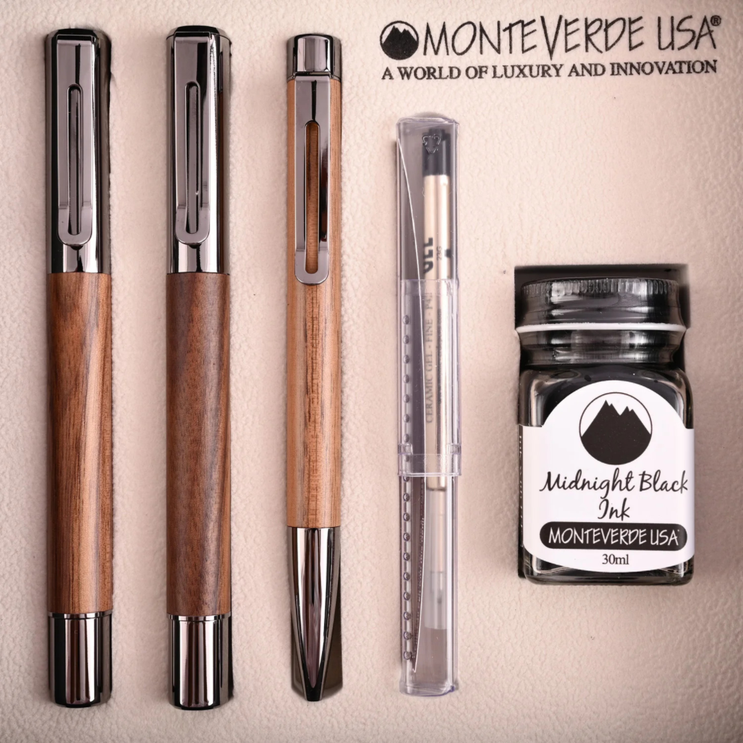 Monteverde Ritma Gift Set of 5- Walnut (Special Edition)