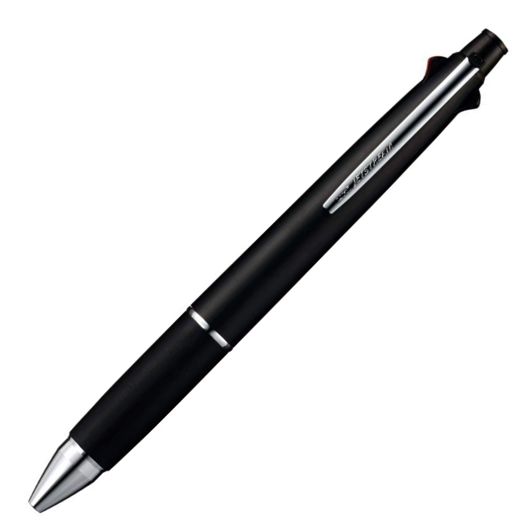 Uni 4 & 1 Multifunction Ball Pen Black (4 Pen + 1 Pencil)