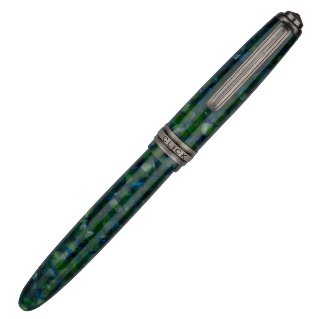 Click Falcon Premium Acrylic Fountain Pen Jade Green