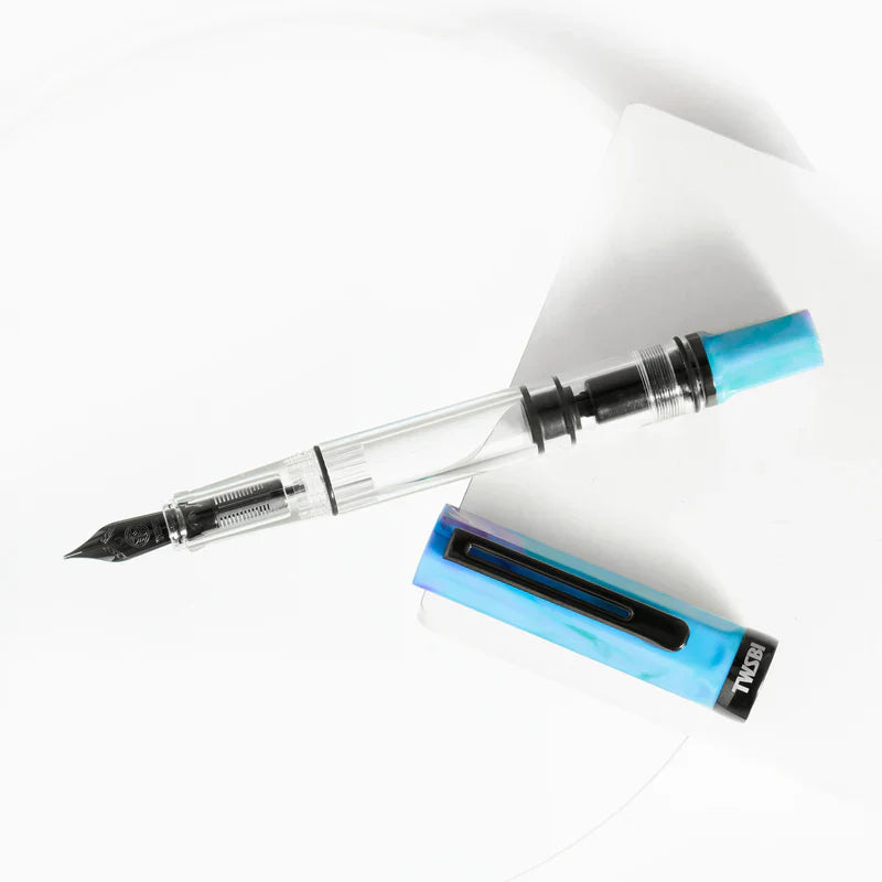 TWSBI Eco Cosmos Blue with Onyx Fountain Pen