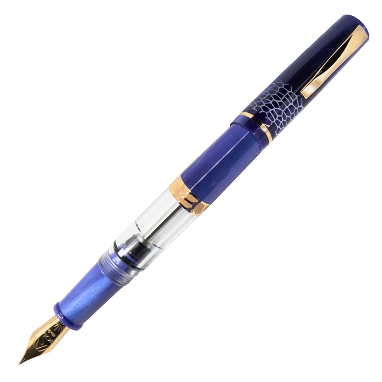 GIOIA Luminosa Blue Fountain Pen 