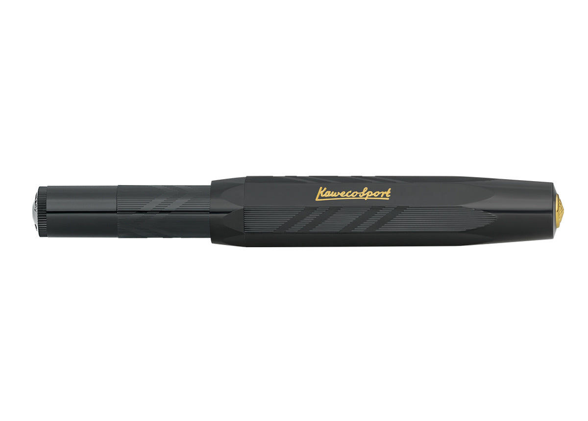 Kaweco CLASSIC SPORT Guilloche Fountain Pen Black