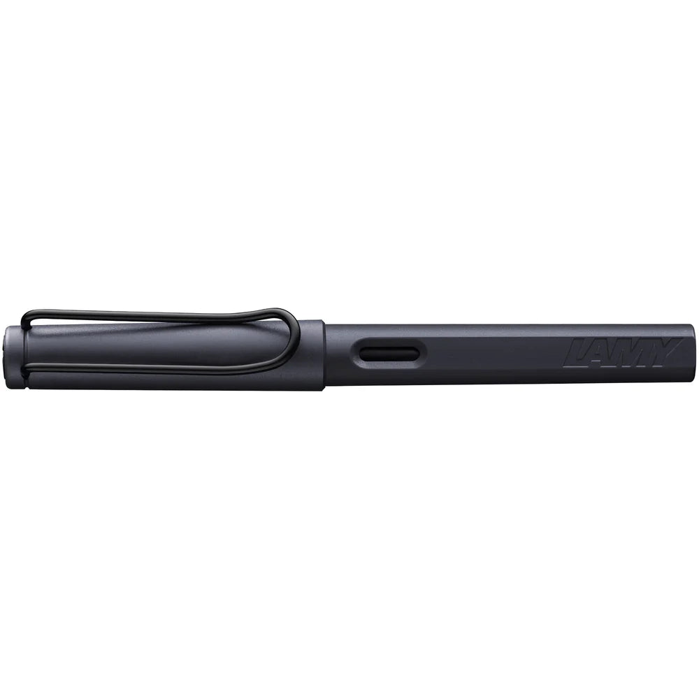 Lamy Safari Steel Black Fountain Pen