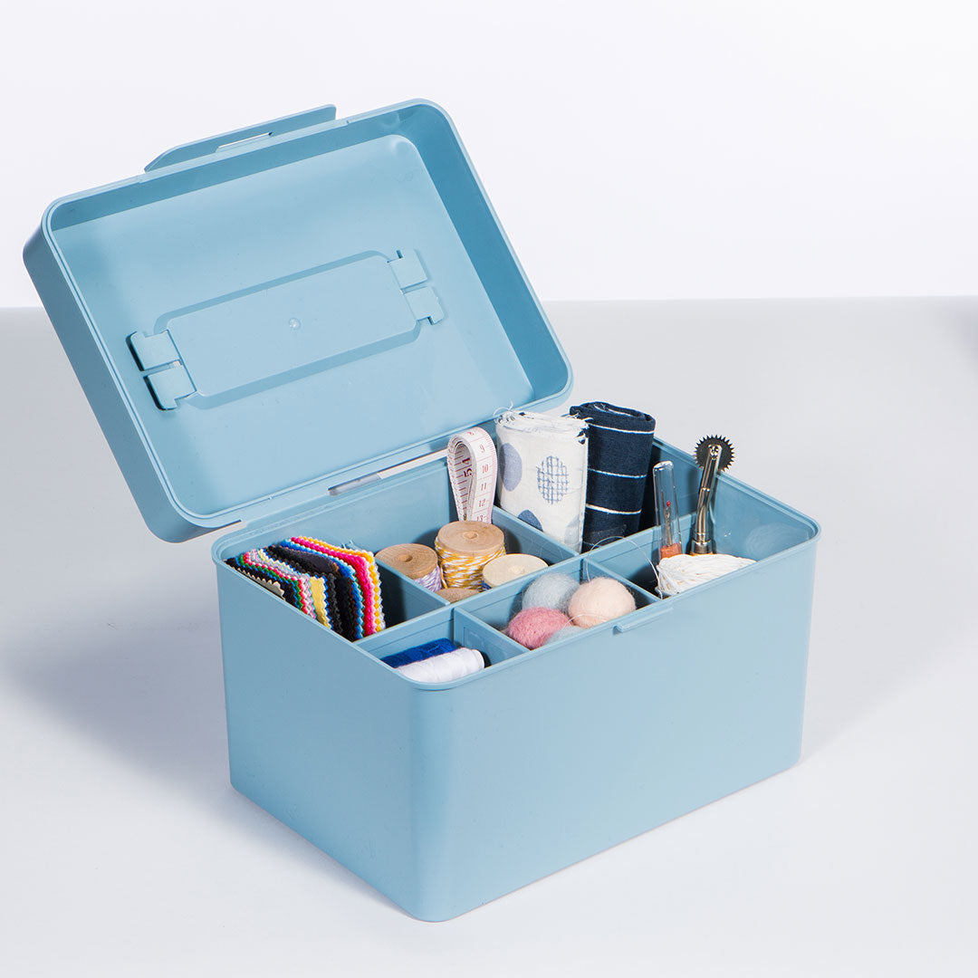 Litem My Cube Multi Utility Storage Box with Lid - Grey