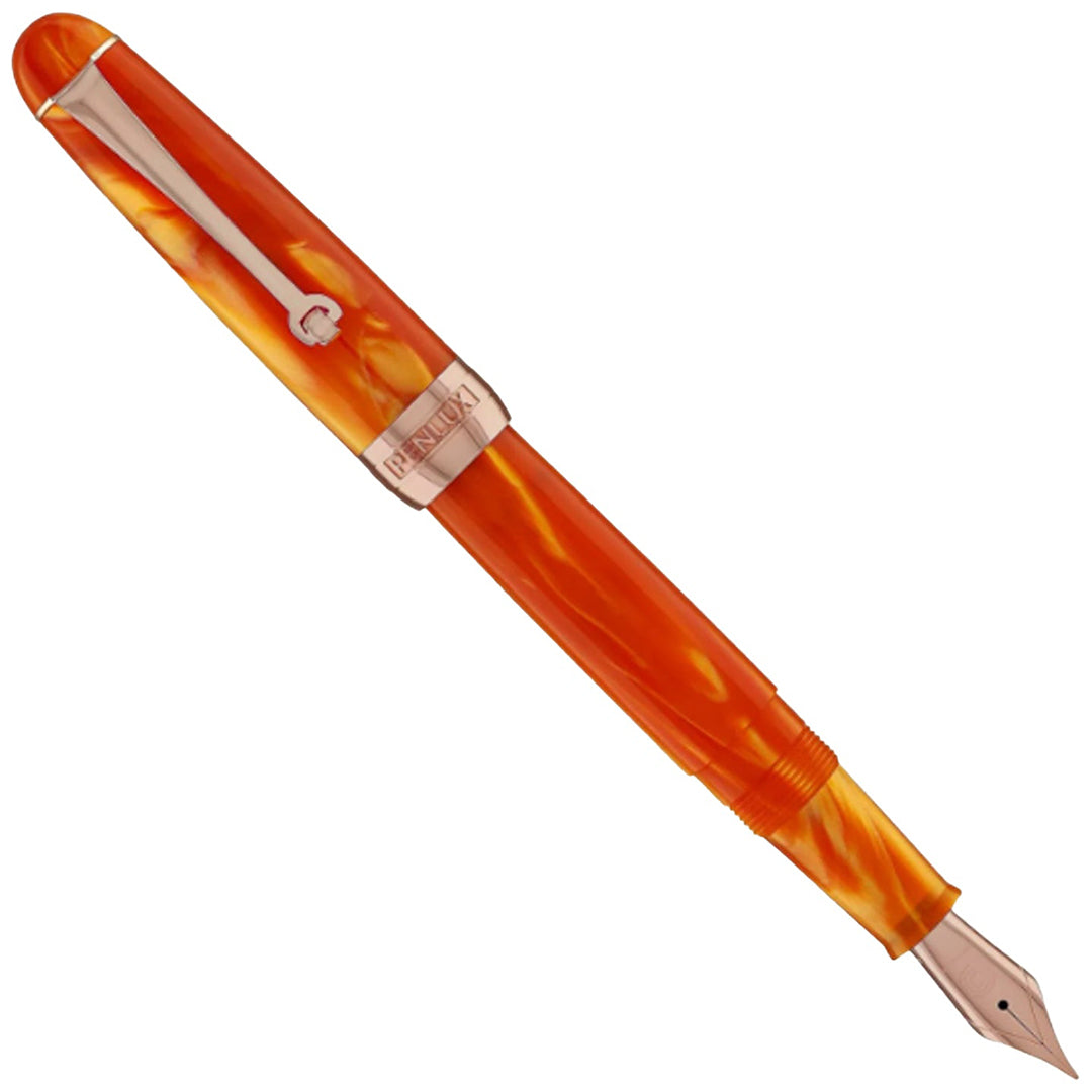 Penlux Masterpiece Delgado Tangerine Fountain Pen