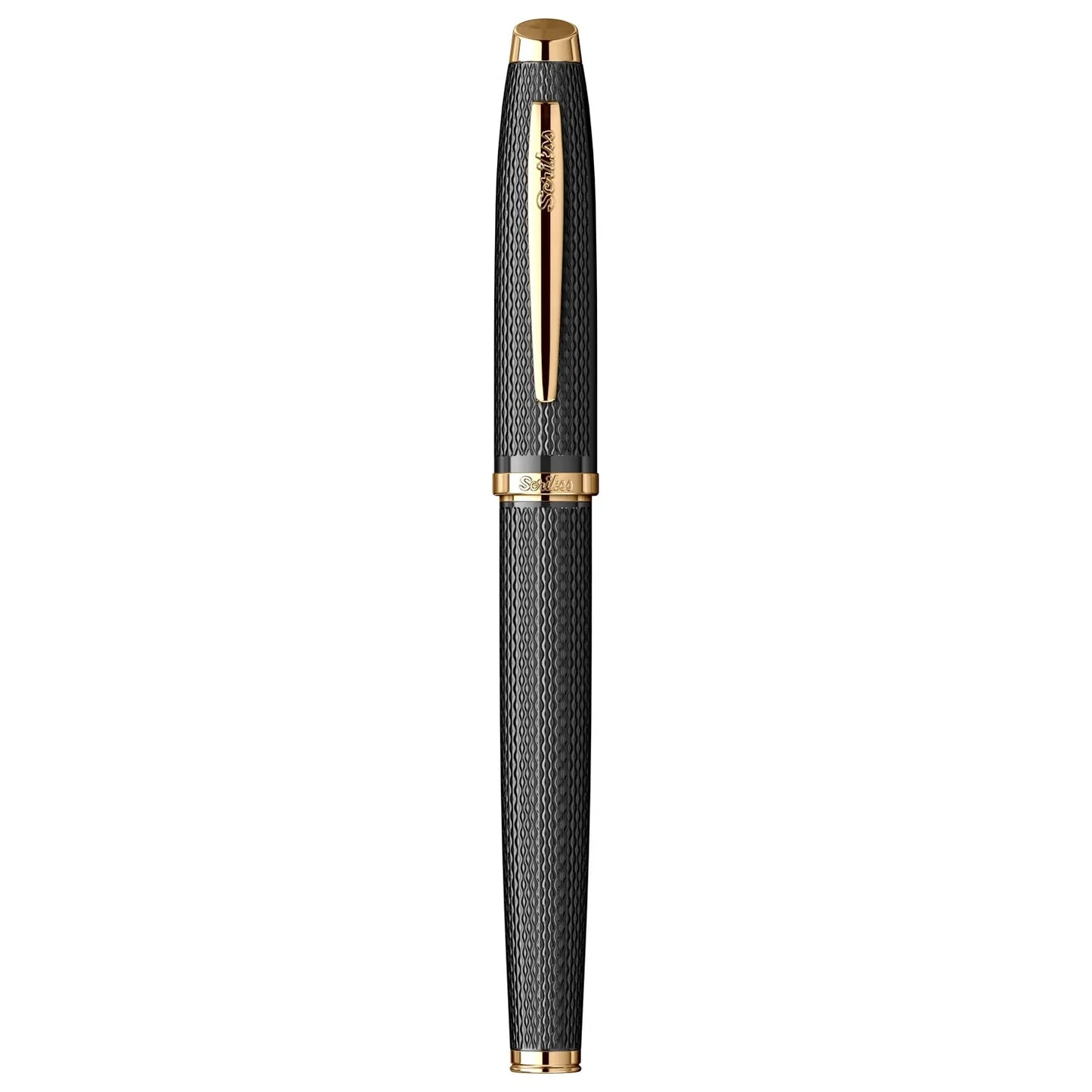 Scrikss Oscar 390 Rollerball Pen - Matte Black GT