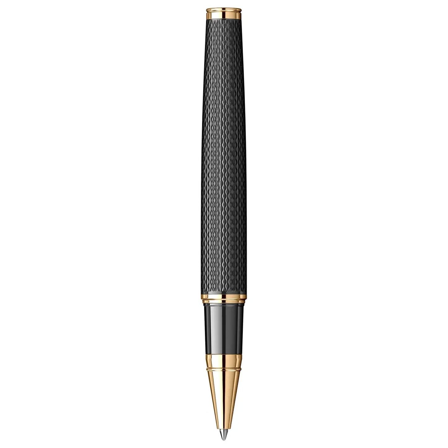 Scrikss Oscar 390 Rollerball Pen - Matte Black GT