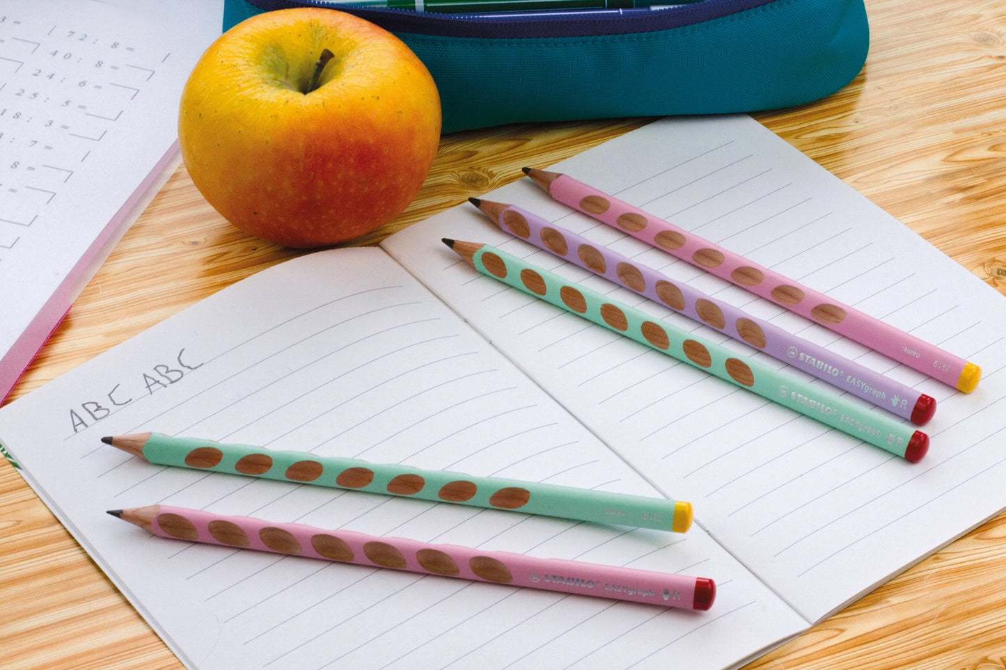 Stabilo Easygraph Pencil Pastel Hb Green Right Handed - Pack Of 2