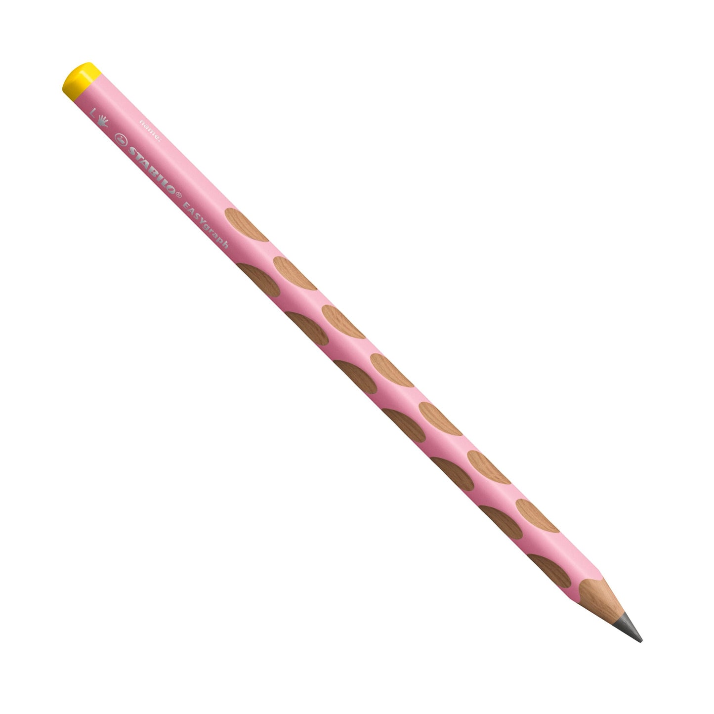 Stabilo Easygraph Pencil Pastel Hb Pink Right Handed - Pack Of 2