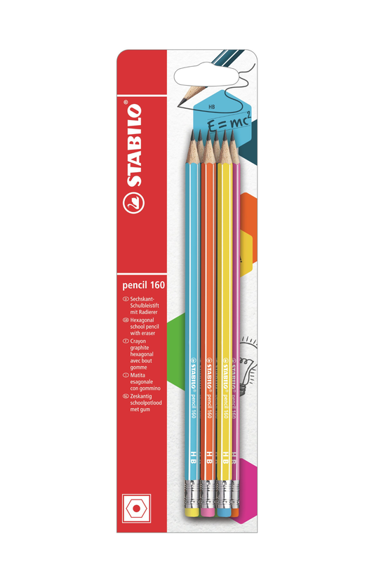 Stabilo Pencil 160-Hb Pack Of 6  Blister