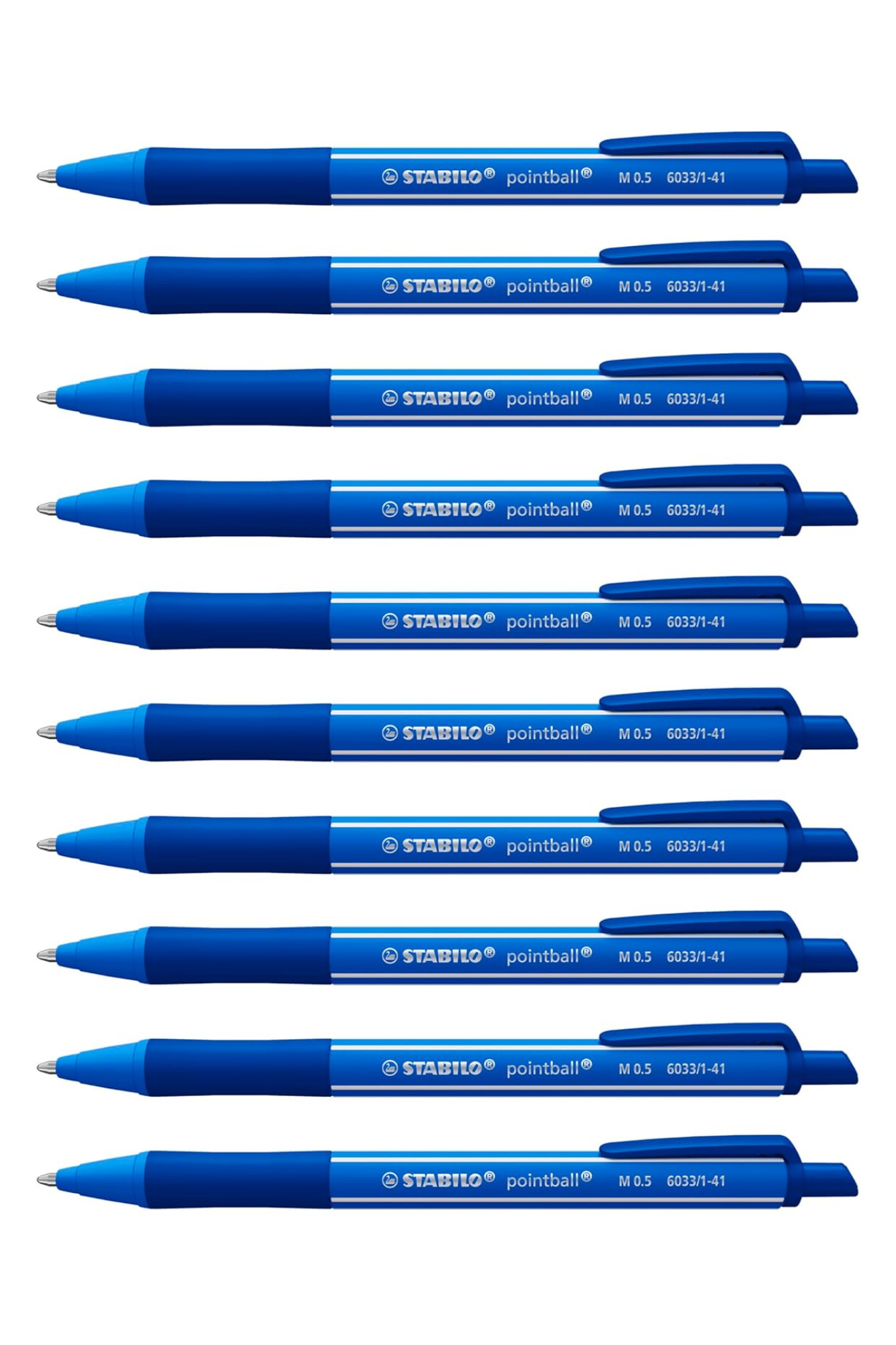 Stabilo Pointball Colorful Ultramarine Blue Ballpoint Pen 