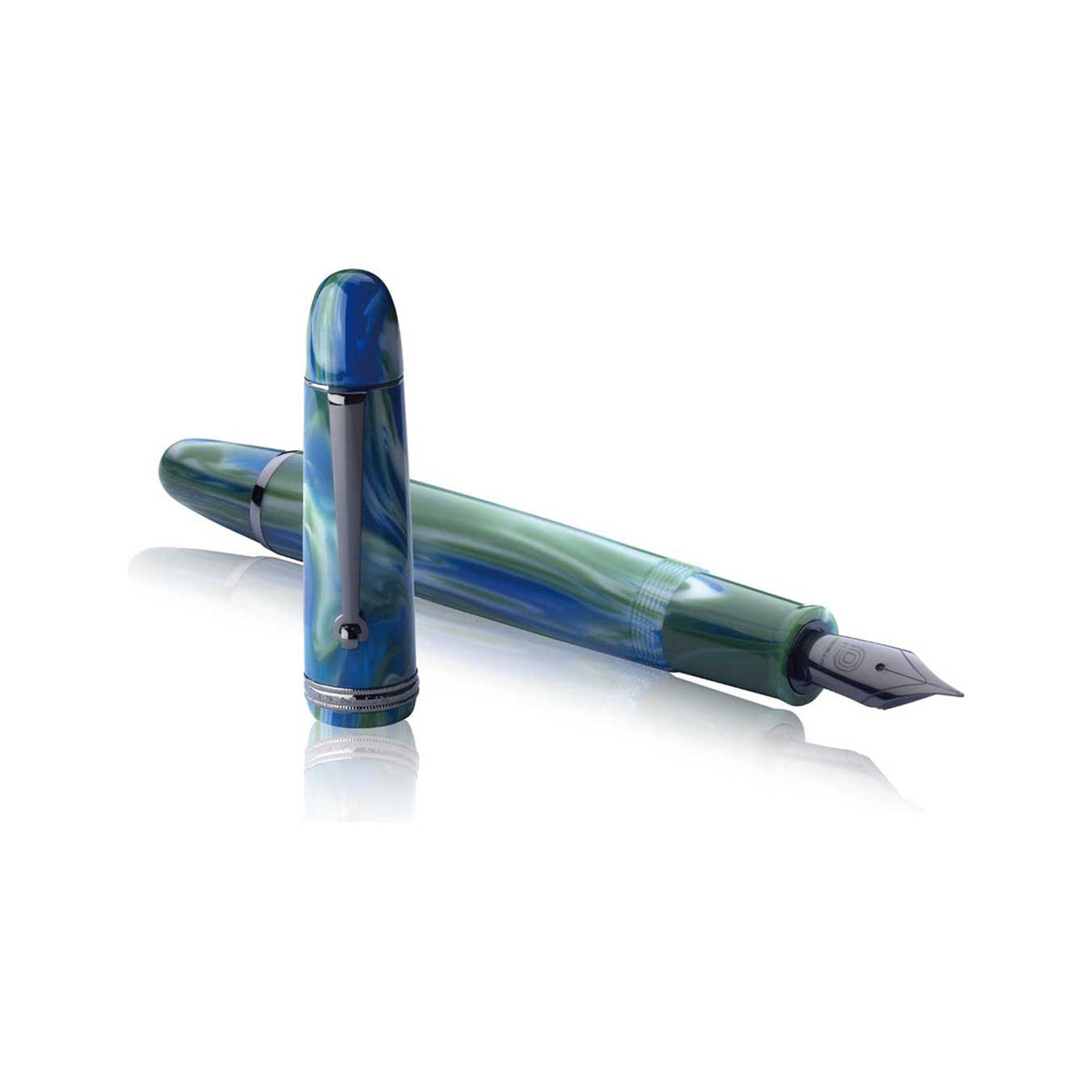 Penlux Masterpiece Grande The Green Earth Fountain Pen