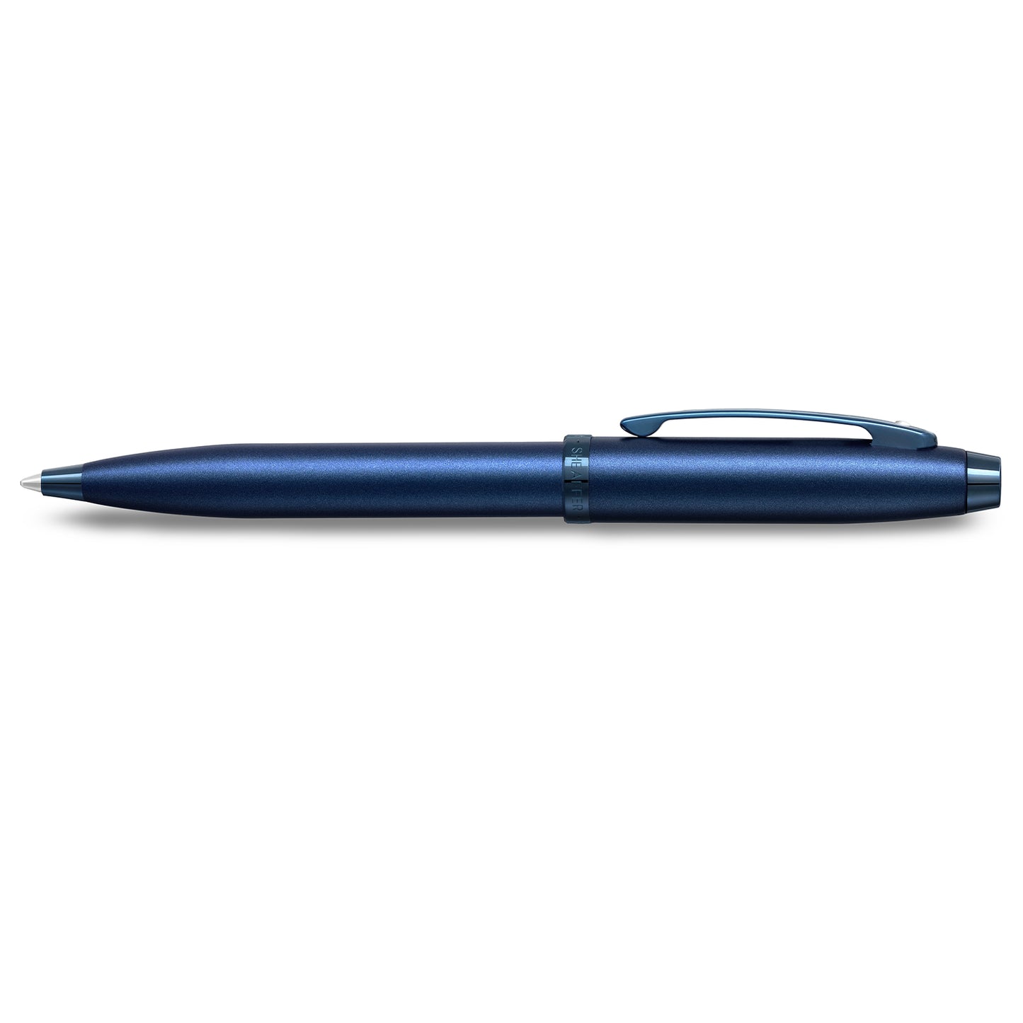 Sheaffer 100 Satin Blue Ball Pen