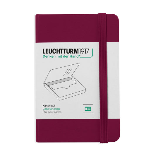 Leuchtturm1917 Card Case - Port Red