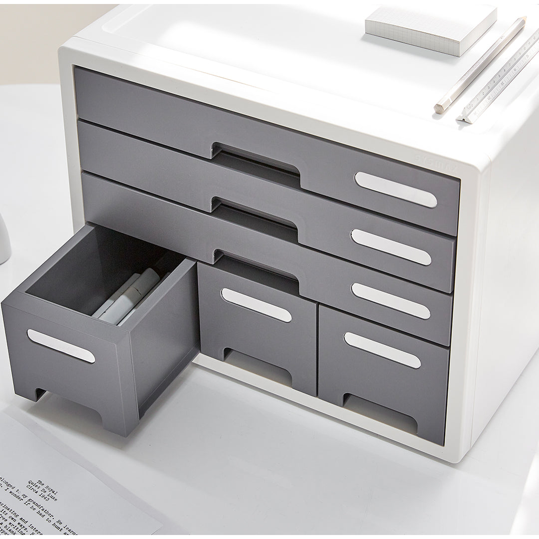 Sysmax | Combo File Cabinet| 6 Drawers| Organizer | Mint
