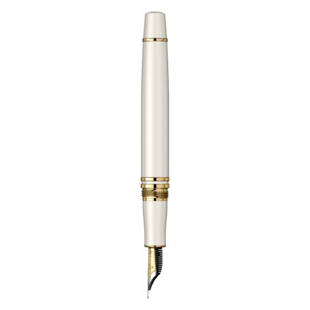 Scrikss Fortune Series Fountain Pen in White Gold Trim