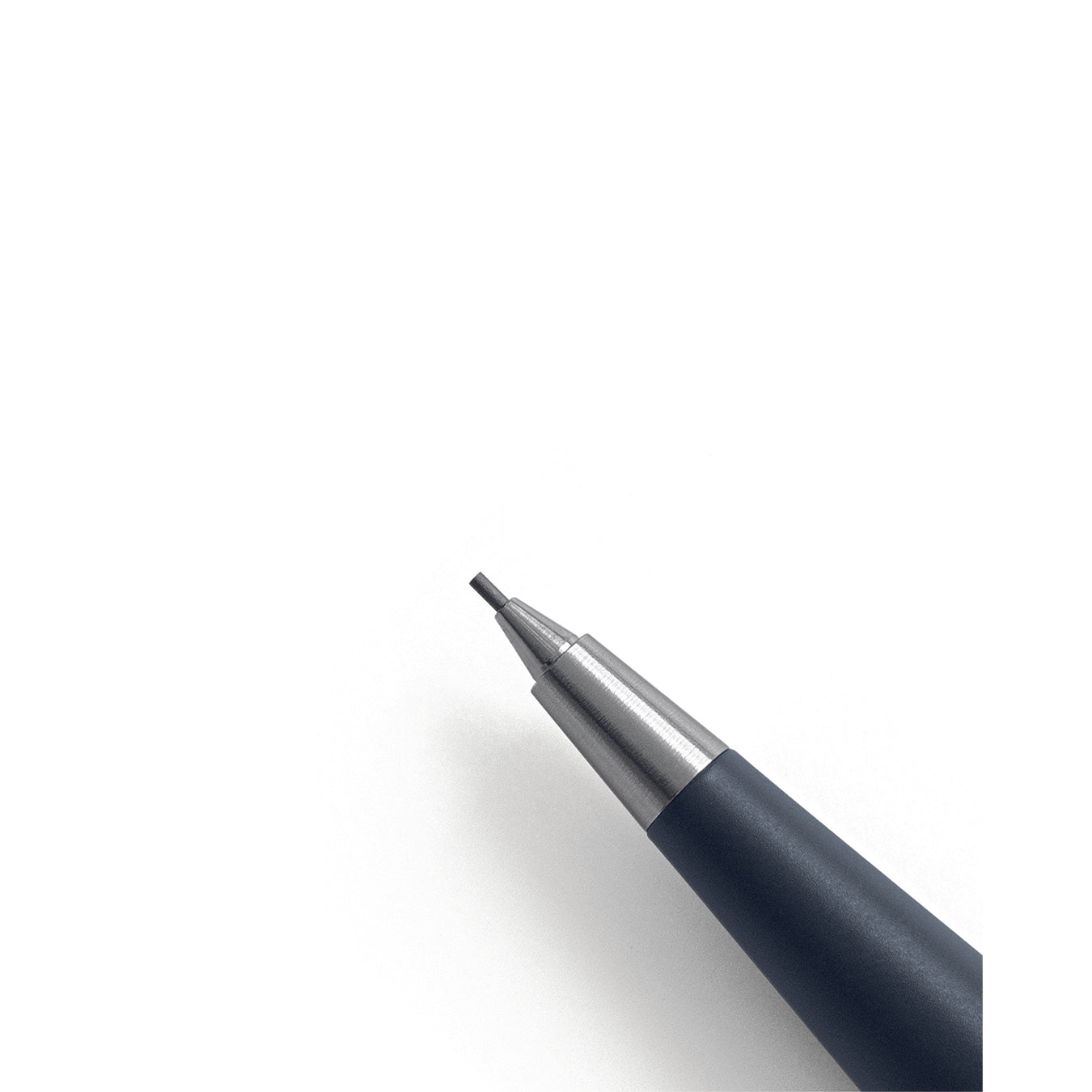 LEUCHTTURM1917 0.7mm Mechanical Clutch Pencil | Graphite HB Lead | Drehgriffel No. 2 | White | Twist Mechanism