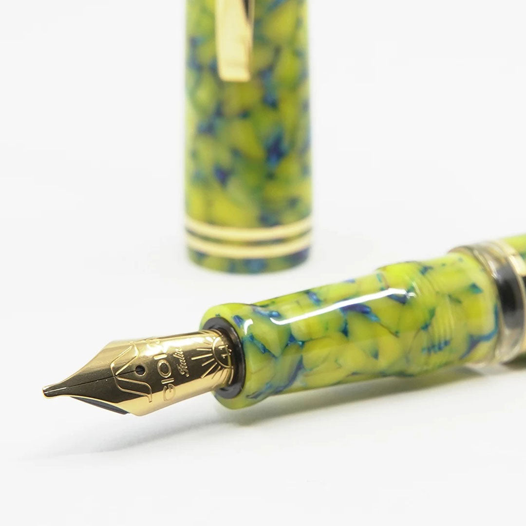 Gioia | Metis Fountain Pen | Colibri Gold | Medium Nib