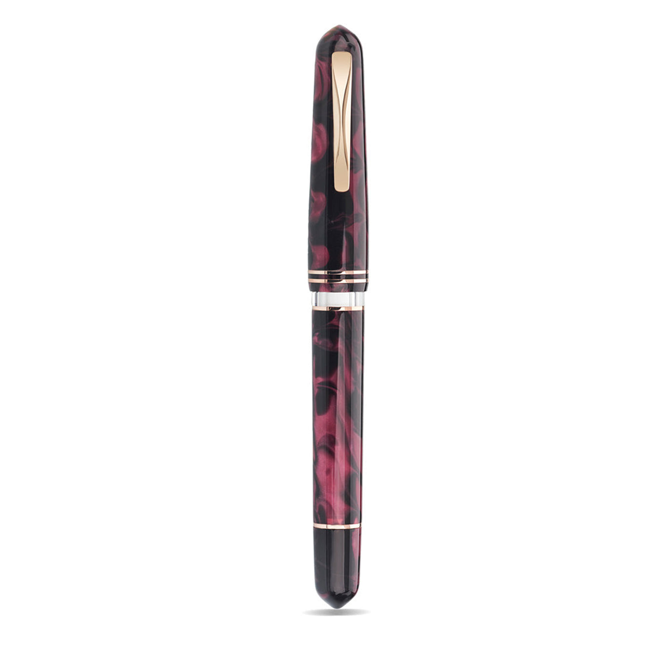 GIOIA | Metis | Fountain Pen | Amaranto | Rose Gold Trims