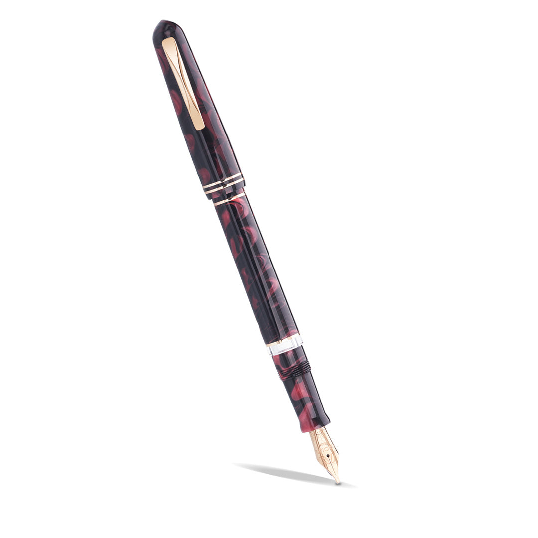 GIOIA | Metis | Fountain Pen | Amaranto | Rose Gold Trims