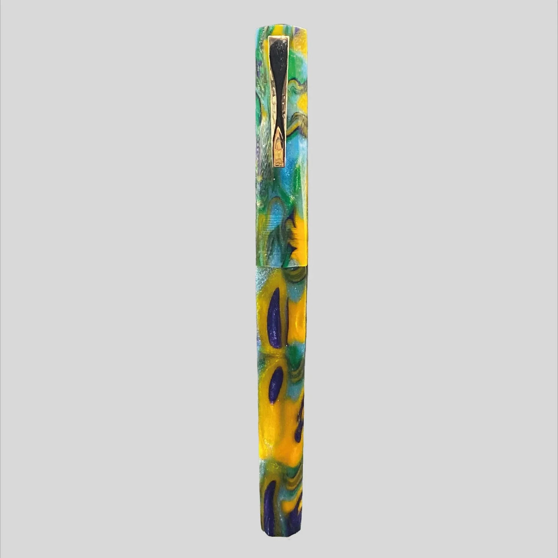 GIOIA Sephora Peacock Fountain Pen - Gold Trim