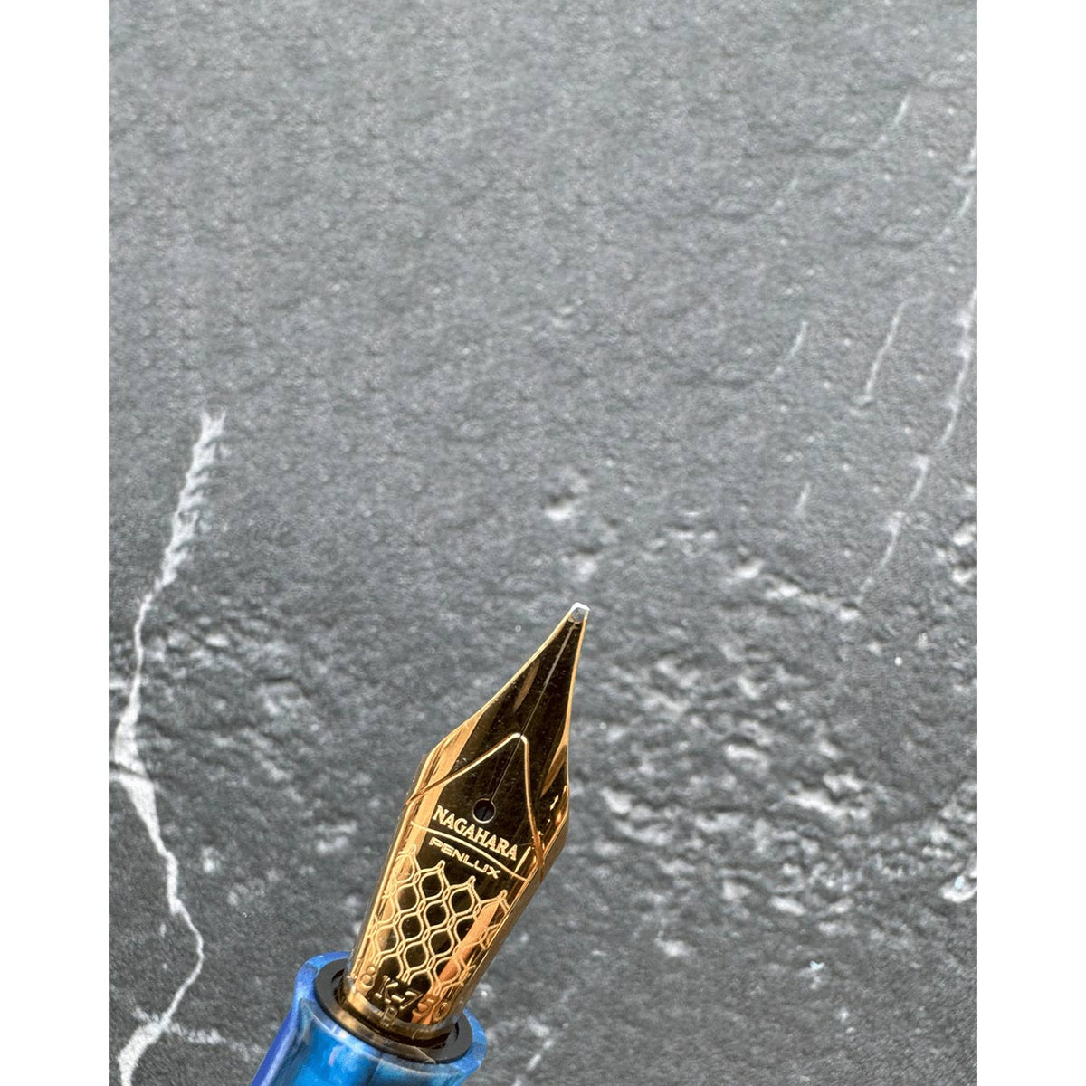 Penlux Masterpiece Delgado Gladius Blue Grotto Fountain Pen