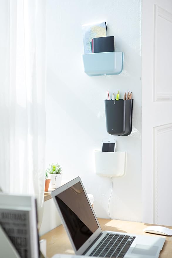 Litem | Wall Mounted | Organizer |  Mint | Myroom | For Office  Home & Kitchen