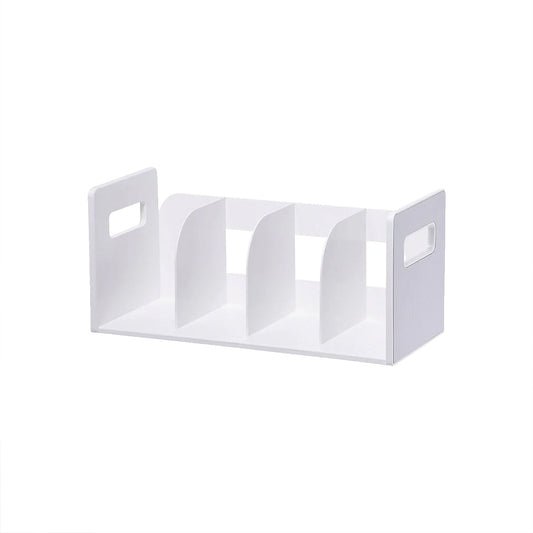 Litem | Book Rack with  4 Compartments | Organiser | Cool Grey | My Room