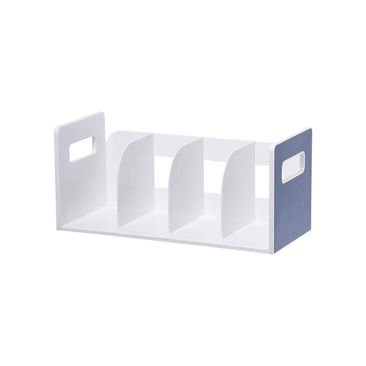 Litem | Book Rack with  4 Compartments | Organiser | Navy | My Room