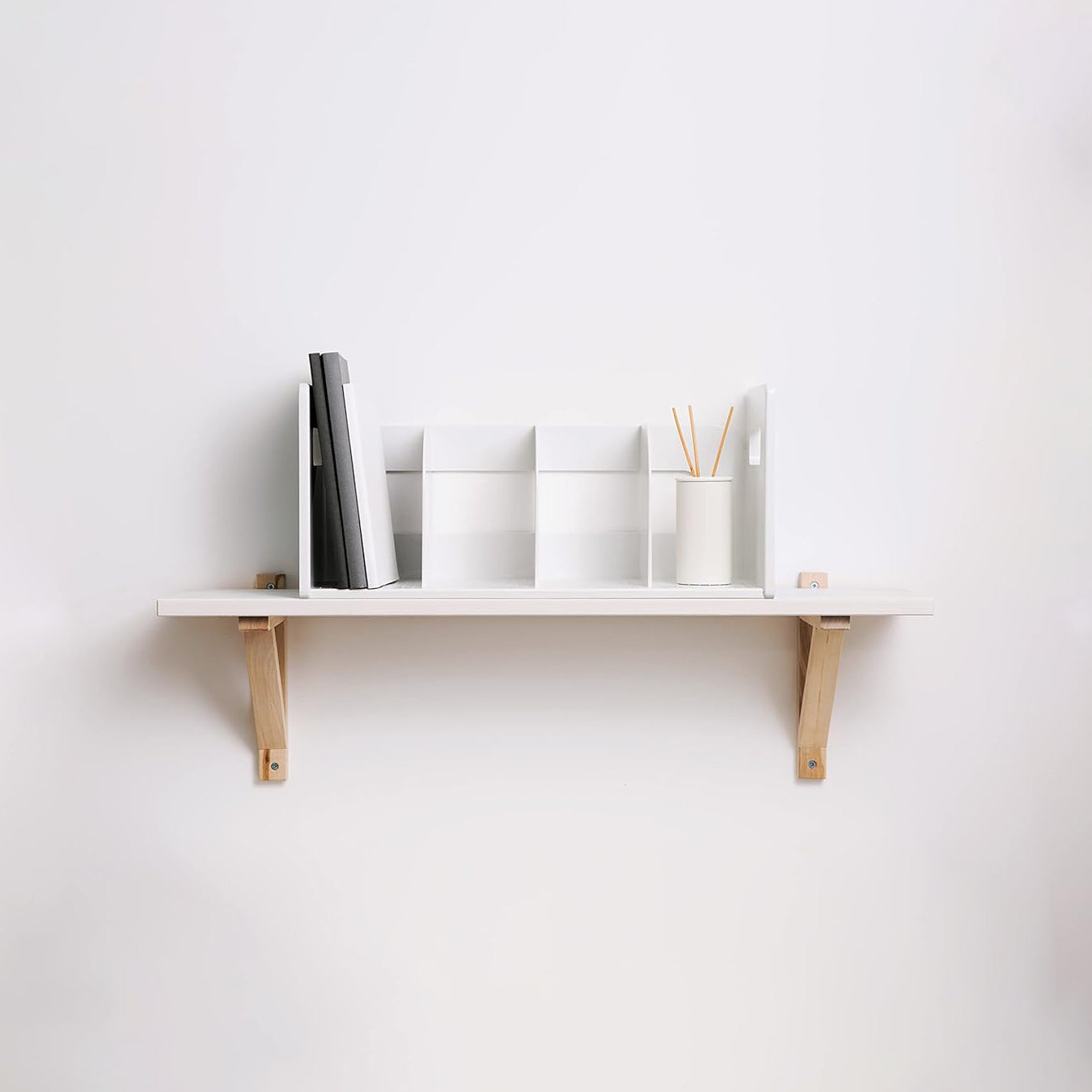 Litem | Book Rack with  4 Compartments | Organiser | Navy | My Room