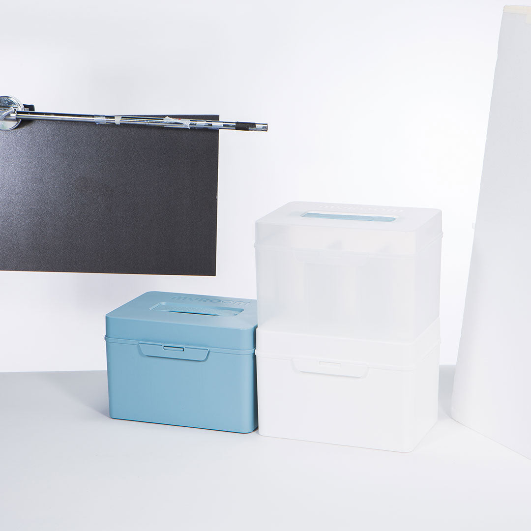 Litem My Cube Multi Utility Storage Box with Lid - Smog