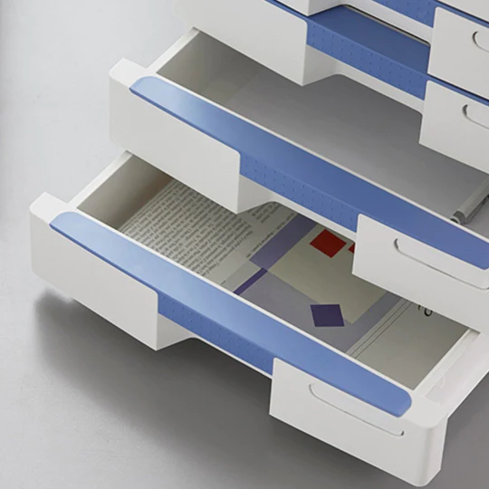 Sysmax | Lockable File Cabinet | 5 Drawers | Grey |New Max | For Office School  & Hospital