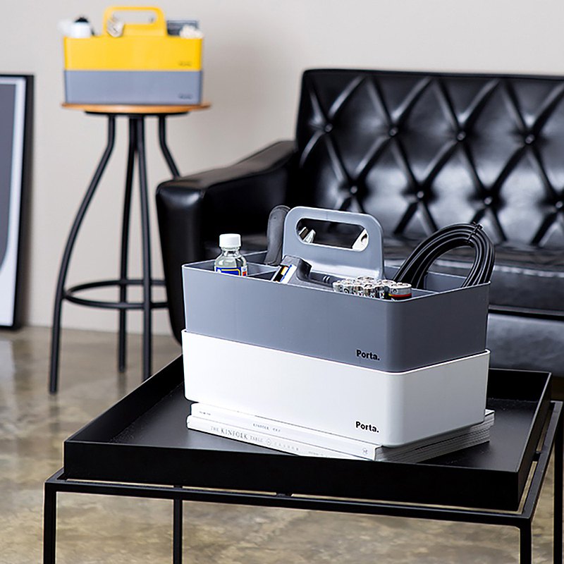 Litem | Portable | Stackable | Porta Organizer | Smog |For Office Home & Kitchen