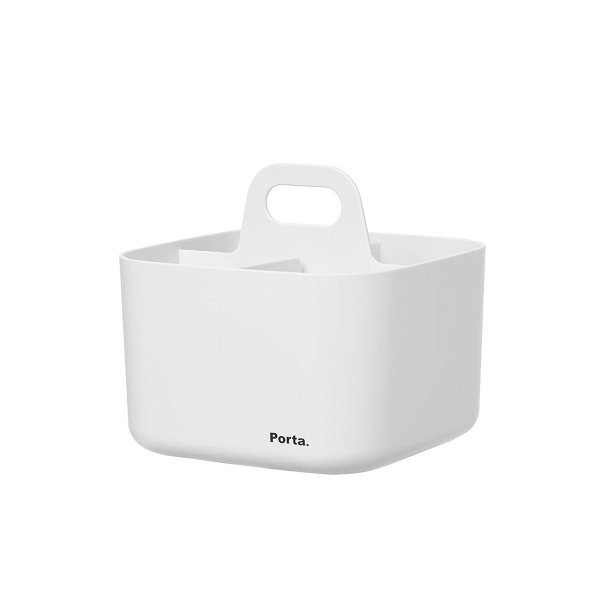 Litem Porta Mini Portable Stackable Mini Organizer - White