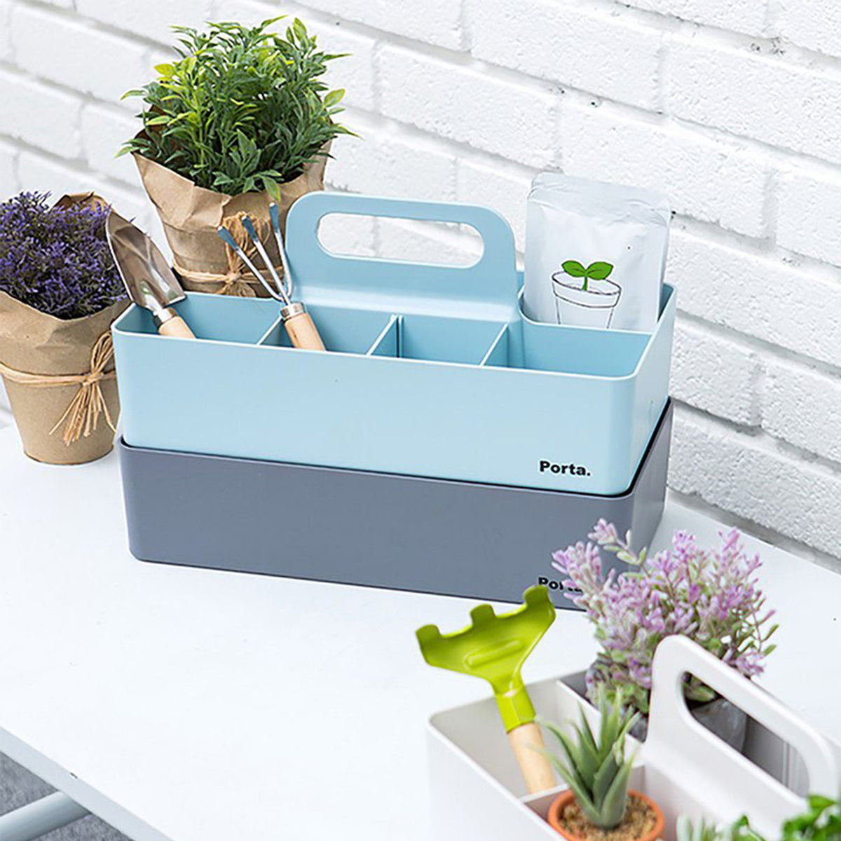 Litem Portable Stackable Porta Organizer - Mint