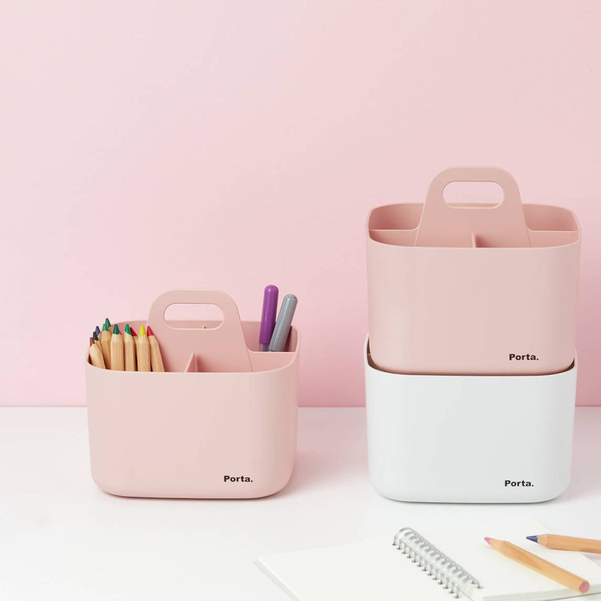 Litem Porta Vita Portable Stackable - Pink