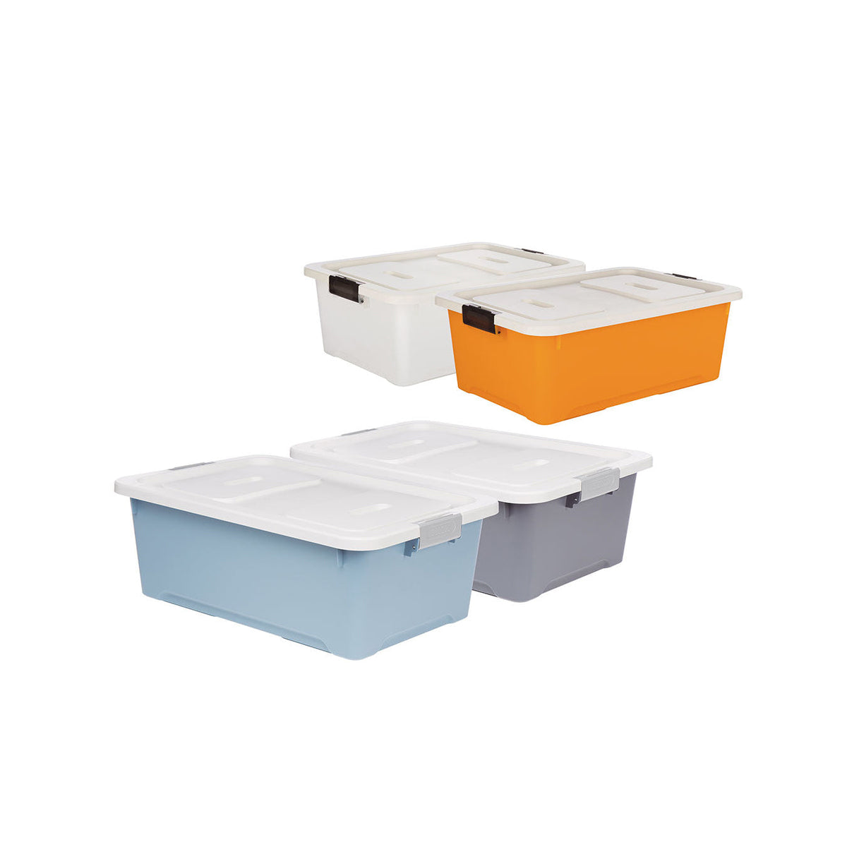 Litem Living Box Multi Utility Storage Box 17L - Orange