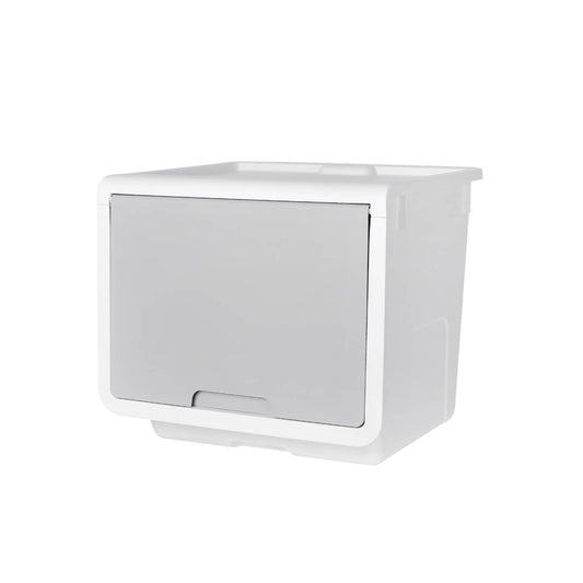 Litem | Multi Utility Storage  Box |Organizer  | Cool Grey | Roomax Cube Plus | For Office & Home