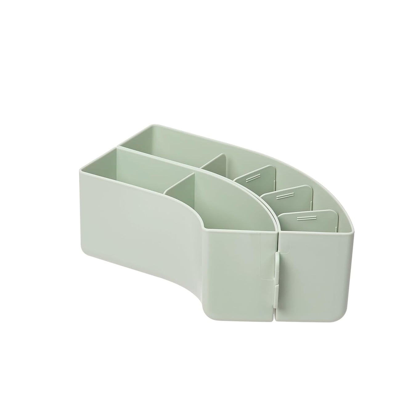 Litem |Pen Stand | Organiser | 6 Compartment | Sage Green |  Train