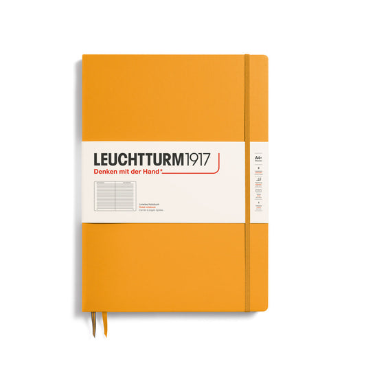 LEUCHTTURM1917 RULED NOTEBOOK MASTER SLIM A4+ (123 Pages)-RISING SUN