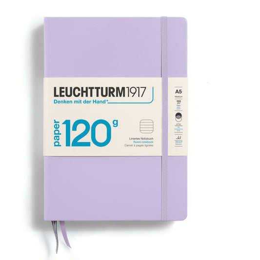 LEUCHTTURM1917 RULED NOTEBOOK EDITION 120 A5(203 Pages)-LILAC